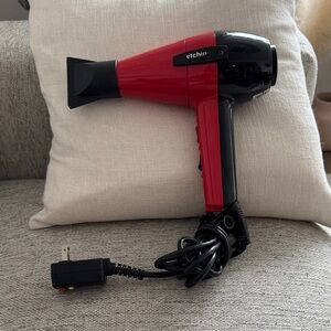 Red and Black Professional Hair Dryer